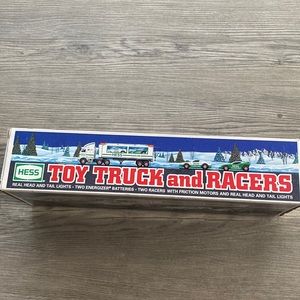 HESS. Toy Truck and Racers. 1997